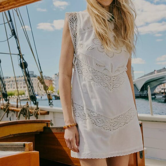 Winifred Mini Dress Clean Ivory - Picture 12 of 12